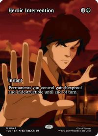 Heroic Intervention (Borderless) — Avatar: The Last Airbender: Eternal-Legal