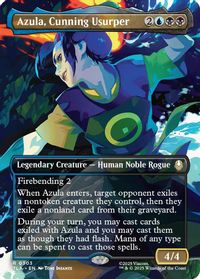 Azula, Cunning Usurper (Borderless) — Avatar: The Last Airbender