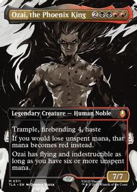 Ozai, the Phoenix King (0311) (Borderless) — Avatar: The Last Airbender