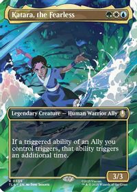 Katara, the Fearless (Borderless) — Avatar: The Last Airbender