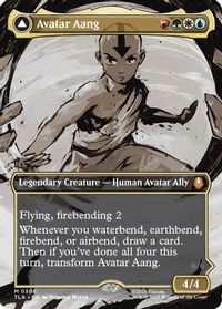 Avatar Aang (Borderless) — Avatar: The Last Airbender