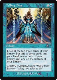 Telling Time (Retro Frame) — Secret Lair Drop Series