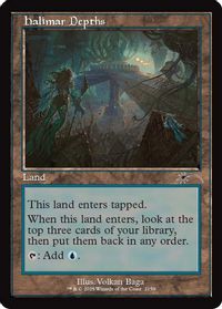 Halimar Depths (Retro Frame) — Secret Lair Drop Series