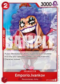 Emporio.Ivankov — Carrying On His Will: 3rd Anniversary Tournament Cards