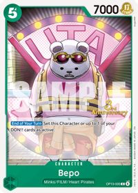Bepo — Carrying On His Will: 3rd Anniversary Tournament Cards