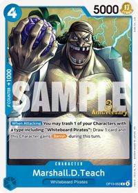 Marshall.D.Teach — Carrying On His Will: 3rd Anniversary Tournament Cards