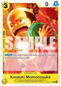 Kouzuki Momonosuke — Carrying On His Will: 3rd Anniversary Tournament Cards