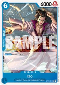 Izo — Carrying On His Will: 3rd Anniversary Tournament Cards