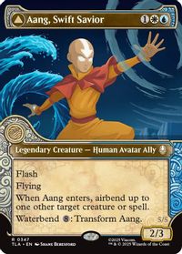 Aang, Swift Savior (Showcase) — Avatar: The Last Airbender