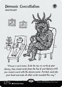 Demonic Consultation — Secret Lair Countdown Kit