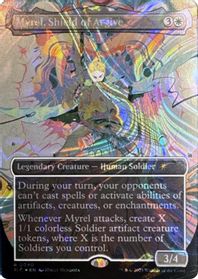 Myrel, Shield of Argive (Halo Foil) — Secret Lair Countdown Kit