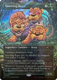 Questing Beast (Halo Foil) — Secret Lair Countdown Kit