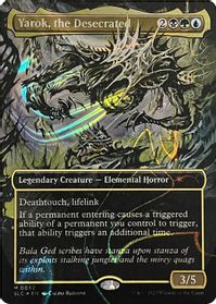 Yarok, the Desecrated (Halo Foil) — Secret Lair Countdown Kit