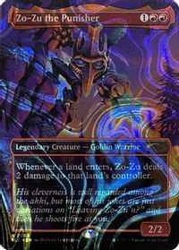 Zo-Zu the Punisher (Halo Foil) — Secret Lair Countdown Kit