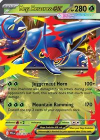 Mega Heracross ex - 004/094 — ME02: Phantasmal Flames