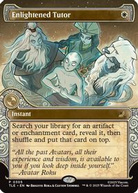 Enlightened Tutor (Showcase) — Avatar: The Last Airbender: Eternal-Legal