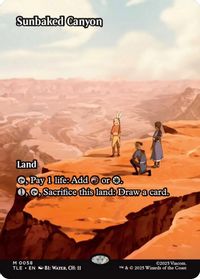 Sunbaked Canyon (Borderless) — Avatar: The Last Airbender: Eternal-Legal