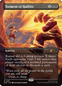 Torment of Hailfire (2287) — Secret Lair Drop Series