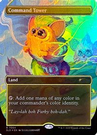 Command Tower (7064) (Rainbow Foil) — Secret Lair Drop Series