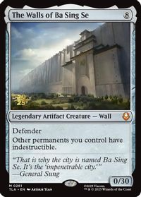 The Walls of Ba Sing Se — Prerelease Cards