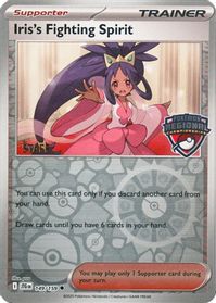 Iris's Fighting Spirit (Regional Championships) [Staff] — League & Championship Cards