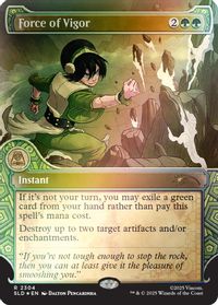 Force of Vigor (Rainbow Foil) — Secret Lair Drop Series