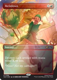 Meltdown (Rainbow Foil) — Secret Lair Drop Series