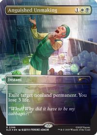 Anguished Unmaking (2298) (Rainbow Foil) — Secret Lair Drop Series