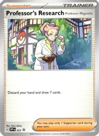Professor's Research [Professor Magnolia] - 223 — SV: Scarlet & Violet Promo Cards