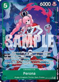 Perona - OP14-033 (Alternate Art) — The Azure Sea's Seven