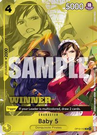 Baby 5 (Winner Pack 2026 Vol. 1) — One Piece Promotion Cards
