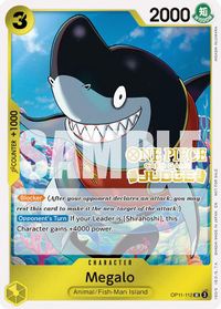 Megalo (Judge Pack Vol. 7) — One Piece Promotion Cards