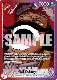 Gol.D.Roger (Jumbo) — One Piece Promotion Cards