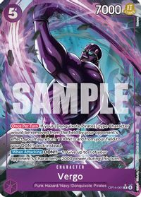 Vergo (Alternate Art) — The Azure Sea's Seven