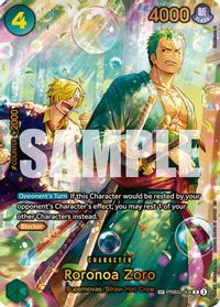 Roronoa Zoro - PRB02-006 (SP) — The Azure Sea's Seven