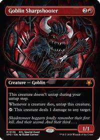 Goblin Sharpshooter (Borderless) — Special Guests