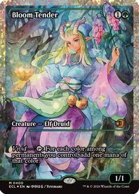 Bloom Tender (0400) (Showcase) (Fracture Foil) — Lorwyn Eclipsed