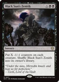 Black Sun's Zenith — Commander: Lorwyn Eclipsed