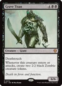 Grave Titan — Commander: Lorwyn Eclipsed