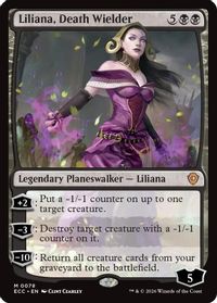 Liliana, Death Wielder — Commander: Lorwyn Eclipsed