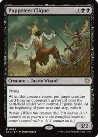 Puppeteer Clique — Commander: Lorwyn Eclipsed
