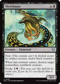 Shriekmaw — Commander: Lorwyn Eclipsed