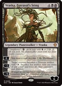 Vraska, Betrayal's Sting — Commander: Lorwyn Eclipsed