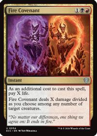 Fire Covenant — Commander: Lorwyn Eclipsed