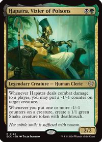 Hapatra, Vizier of Poisons — Commander: Lorwyn Eclipsed