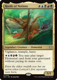 Horde of Notions — Commander: Lorwyn Eclipsed
