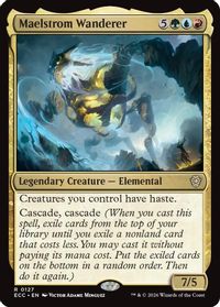 Maelstrom Wanderer — Commander: Lorwyn Eclipsed