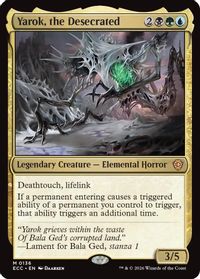 Yarok, the Desecrated — Commander: Lorwyn Eclipsed