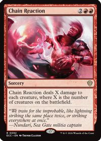Chain Reaction — Commander: Lorwyn Eclipsed