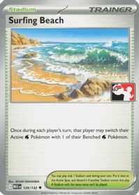 Surfing Beach — Prize Pack Series Cards